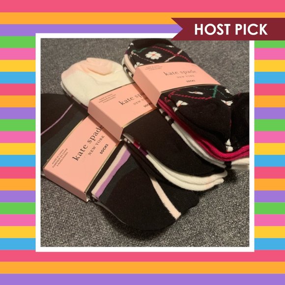 kate spade Accessories - Kate Spade Ankle Sock Bundle - 9 Pairs